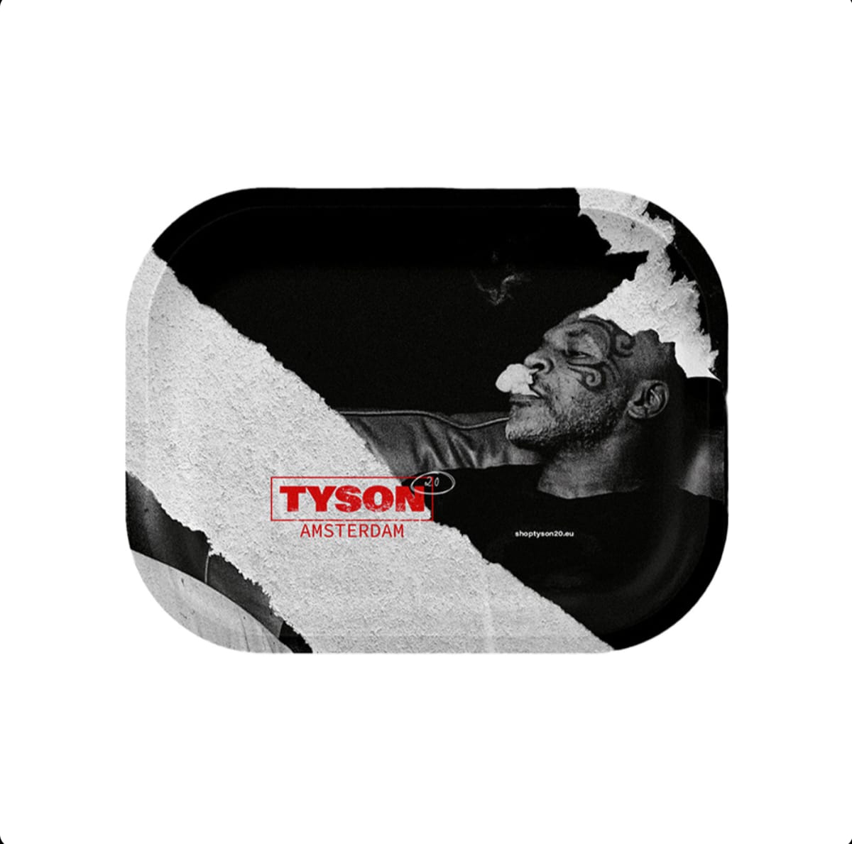 GADGET Vassoio in metallo per rollare relax Mike piccolo 18x14 cm&nbsp;