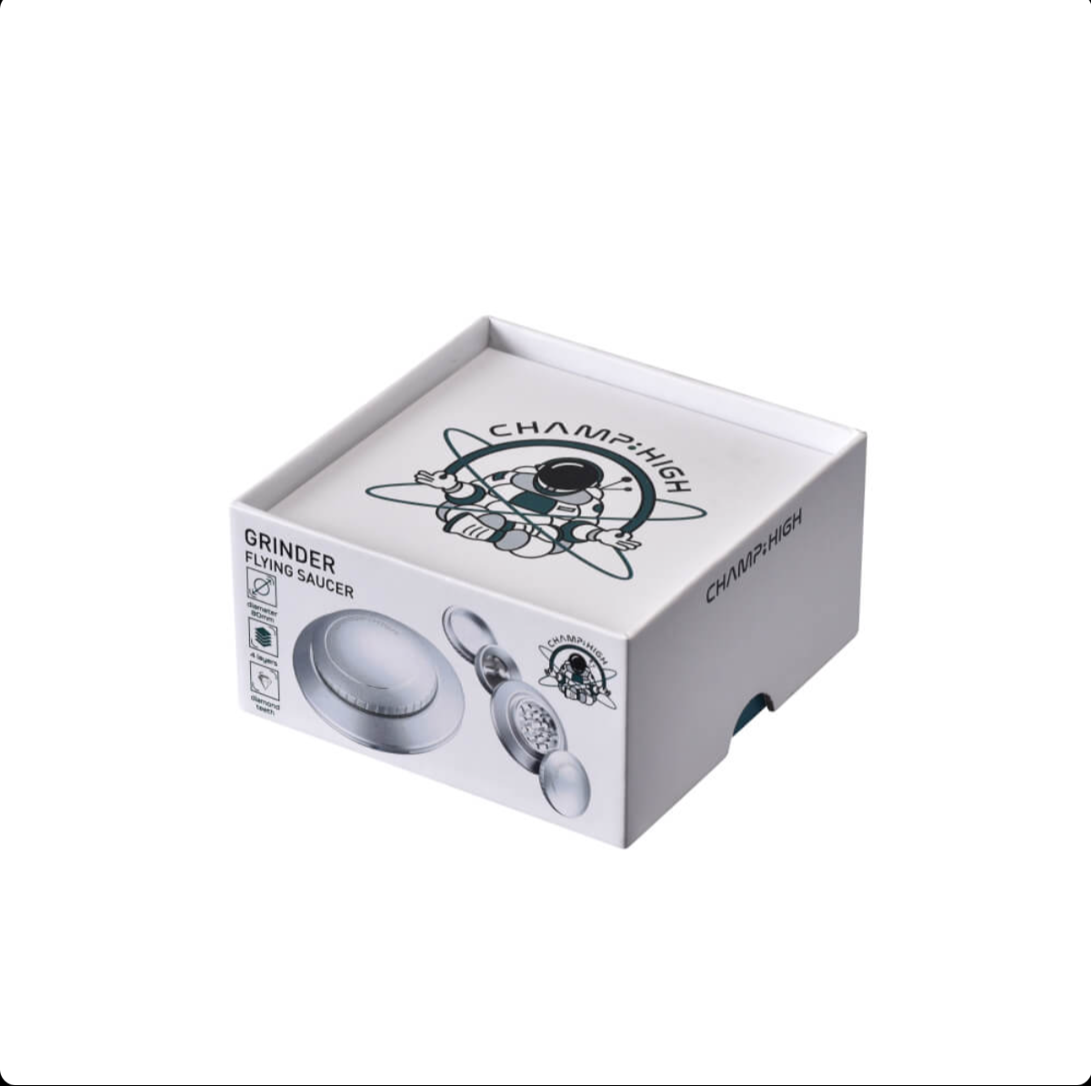 GADGET Champ High Silver Volante Disco Grinder