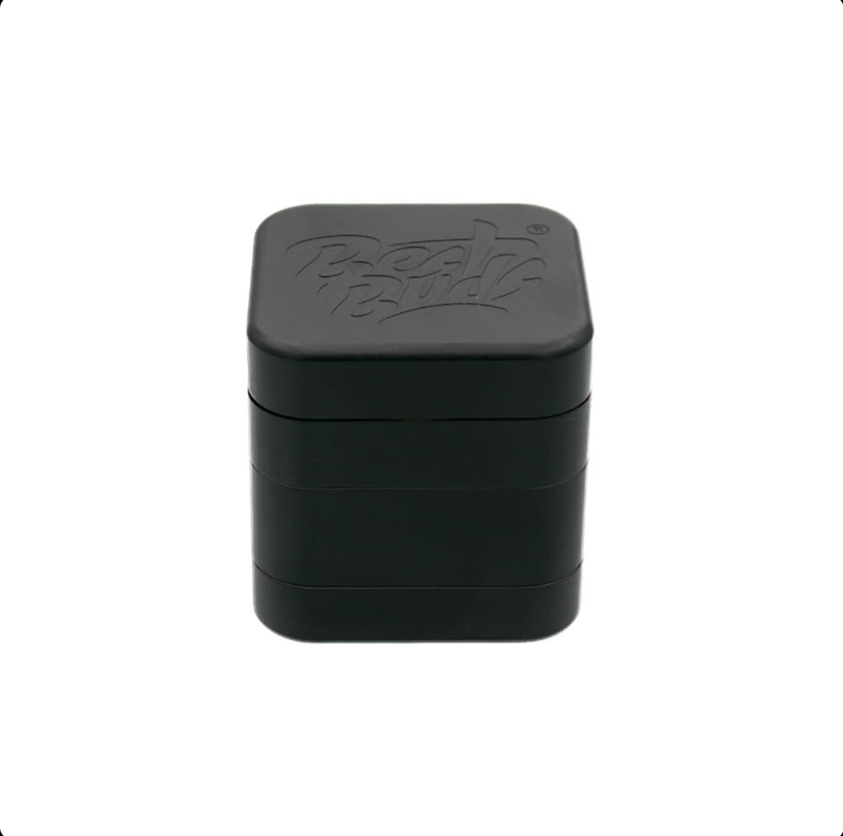 GADGET Best Buds The Cube Grinder Alluminio Nero 4 Parti (50mm)