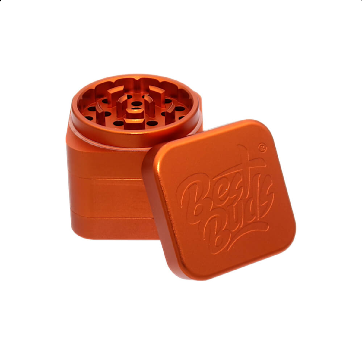 GADGET Best Buds The Cube Grinder Alluminio Rust 4 Parti (50mm)