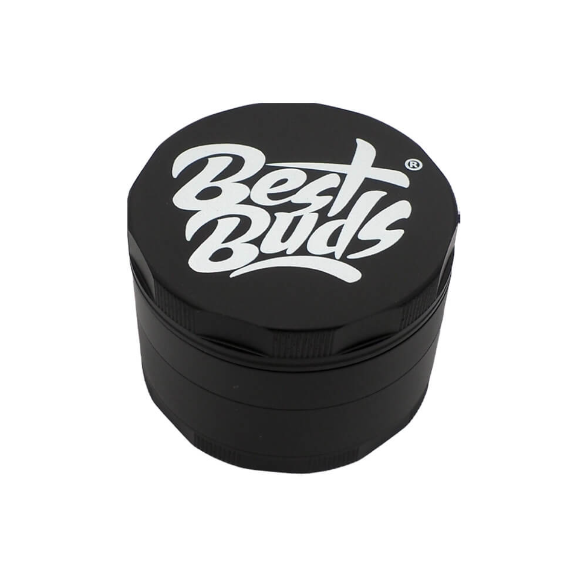 GADGET Best Buds Mighty Grinder Alluminio Nero 4 Parti (60mm)