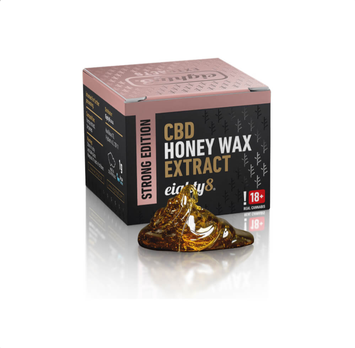 Estratti al CBD Eighty8 Estratto di CBD Honey Wax 49.26% CBD 1g (8pezzi/display)
