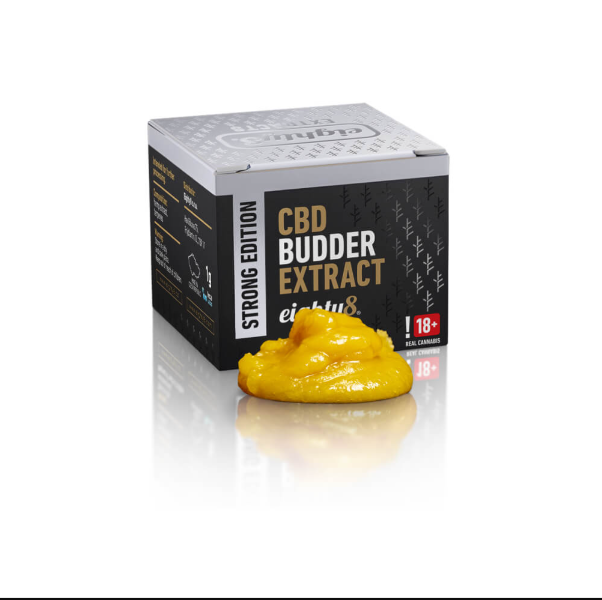 Estratti al CBD Eighty8 Estratto di CBD Budder 78.77% CBD 1g (8pezzi/display)